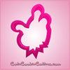 Pink Bowling Strike Cookie Cutter