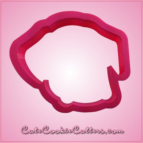 Pink Boxer Dog Edster Cookie Cutter