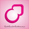 Pink Boy Chromosome Cookie Cutter