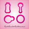 Pink Bubble Cookie Cutter Set