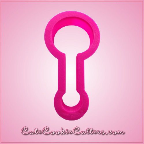 Pink Bubble Wand Cookie Cutter
