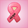 Pink Detailed Cancer Awareness Ribbon Cookie Cutter