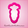 Pink Carrot Cookie Cutter