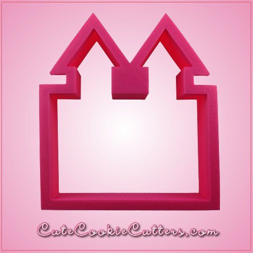 Pink Castle Cookie Cutter