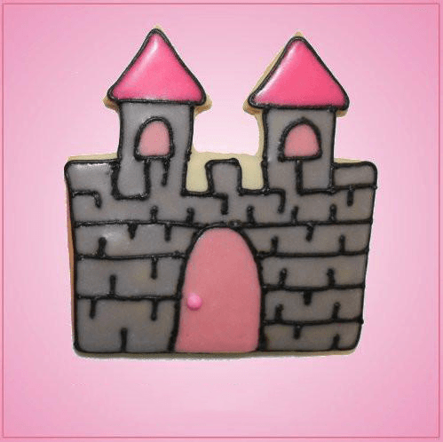 Pink Castle Cookie Cutter