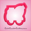 Pink Cement Truck Cookie Cutter