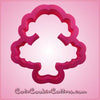 Pink Cheerleader Cookie Cutter