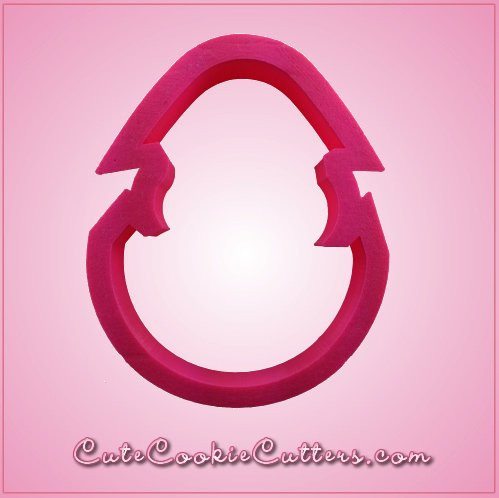 Pink Chelsey Chick In Egg Cookie Cutter