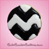 Pink Chevron Stripe Cookie Cutter