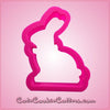 Pink Chocolate Bunny Cookie Cutter
