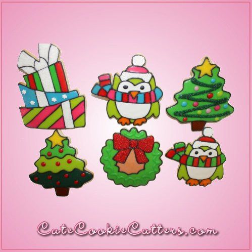 Pink Olivia Owl Cookie Cutter