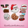 Pink Santa Face Cookie Cutter