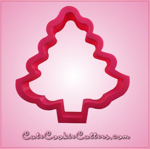 Pink Christmas Tree Cookie Cutter