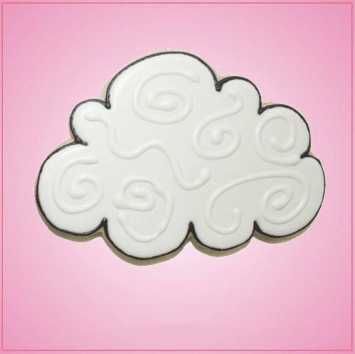 Pink Cloud Cookie Cutter