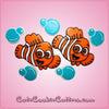 Pink Clyde Clownfish Cookie Cutter