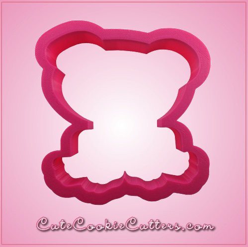 Pink Dakota Dalmatian Dog Cookie Cutter