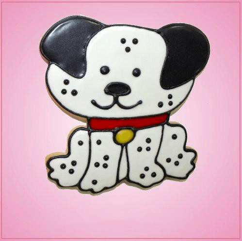 Pink Dakota Dalmatian Dog Cookie Cutter