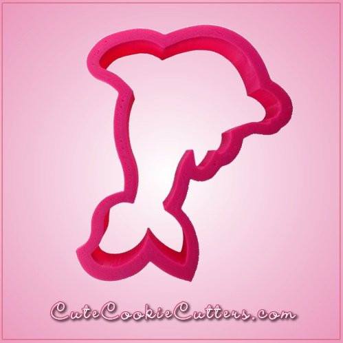 Pink Danielle Dolphin Cookie Cutter - Cheap Cookie Cutters