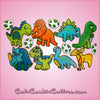 Pink Stegosaurus Cookie Cutter