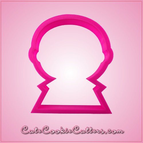 Pink Doctor Dan Cookie Cutter