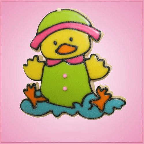Pink Dudley Duck Cookie Cutter