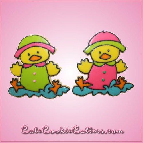 Pink Dudley Duck Cookie Cutter