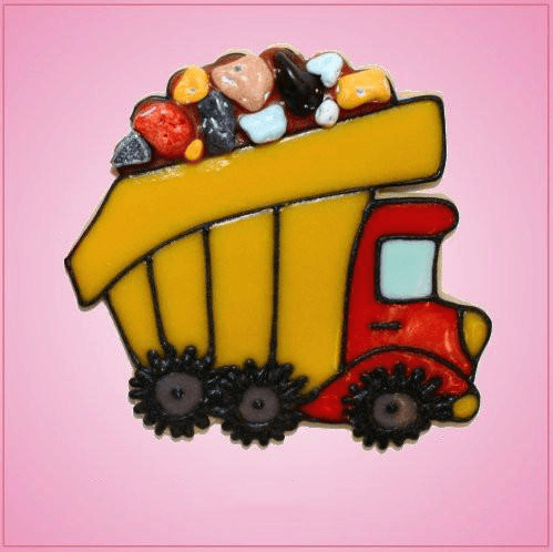 Pink Dump Truck Cookie Cutter