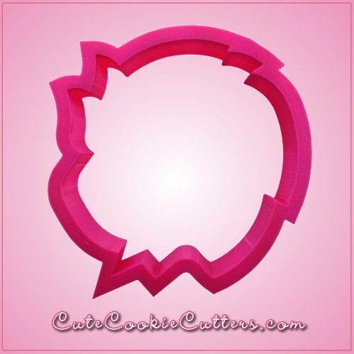 Pink Eagle Head Cookie Cutter