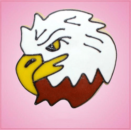 Pink Eagle Head Cookie Cutter