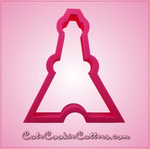 Pink Eiffel Tower Cookie Cutter