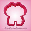 Pink Ellie Elephant Cookie Cutter