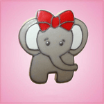 Pink Ellie Elephant Cookie Cutter