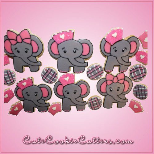Pink Mini Crown Cookie Cutter