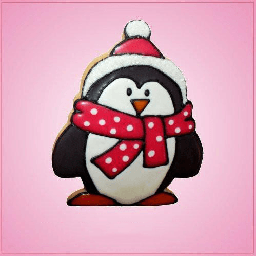 Pink Erin Penguin Cookie Cutter