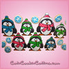 Pink Erin Penguin Cookie Cutter
