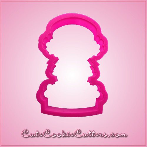 Pink Felicia The Foot Tub Spa Girl Cookie Cutter