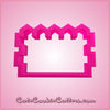 Pink Fence Cookie Cutter