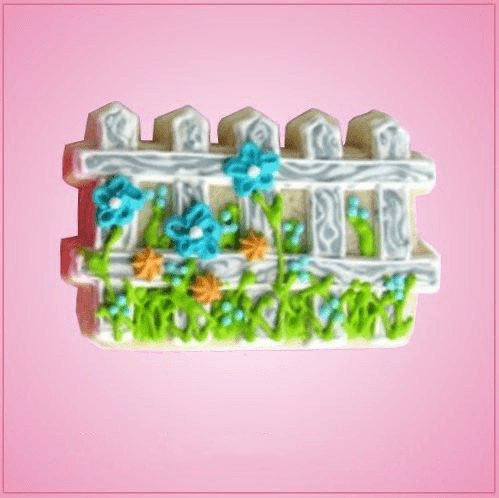 Pink Fence Cookie Cutter