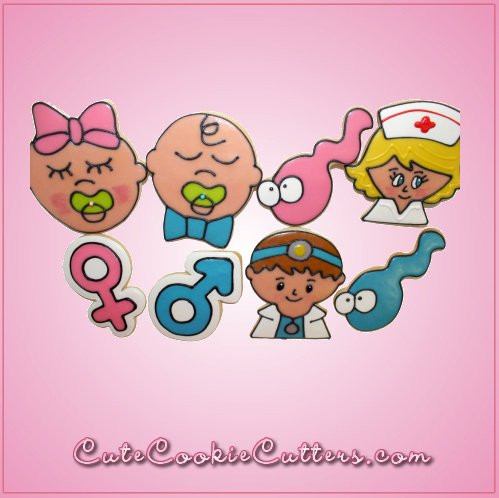 Pink Doctor Dan Cookie Cutter