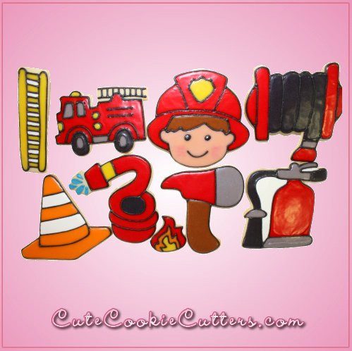 Pink Street Cone Cookie Cutter