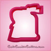 Pink Fire Extinguisher Cookie Cutter