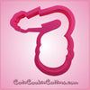 Pink Fire Hose In Use Cookie Cutter