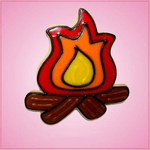 Pink Fire Pit Cookie Cutter