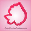 Pink Fitz Fish with Bubbles Cookie Cutter