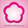 Pink Flower 5 Petal Cookie Cutter