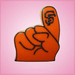 Pink Foam Finger Cookie Cutter