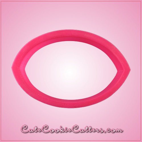 Pink Football Cookie Cutter