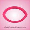 Pink Football Cookie Cutter