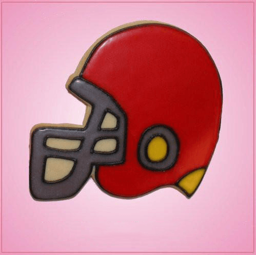 Pink Football Helmet Cookie Cutter