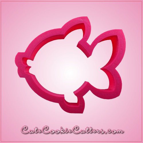 Pink Frankie Fish Cookie Cutter